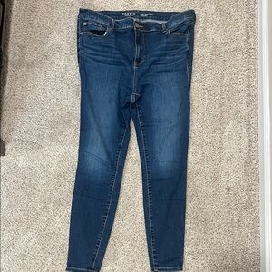 Torrid Dark Blue Skinny Jeans